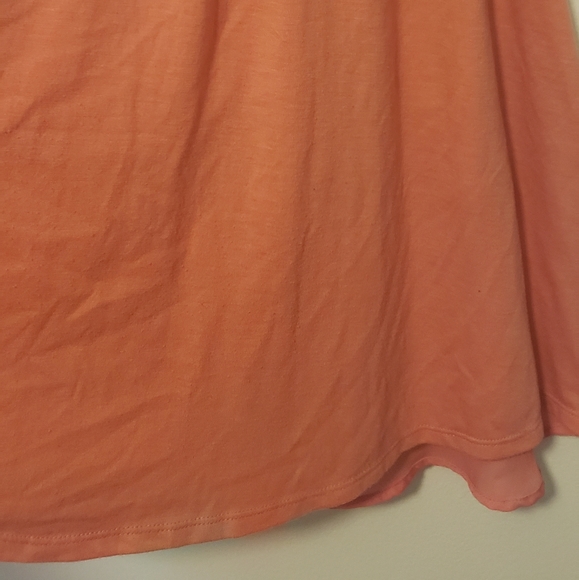 Pink & Cream Button-Front Lace Overlay Tank - Picture 5 of 5